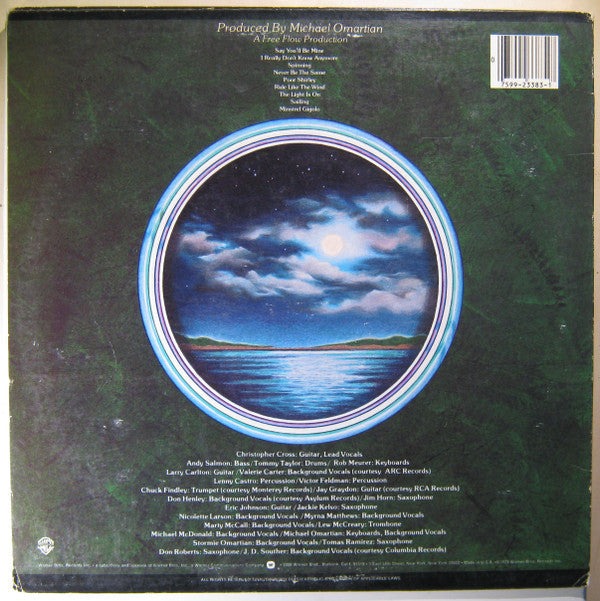 Release: Christopher Cross-Vinyl-US-1979-BSK 3383-20342164