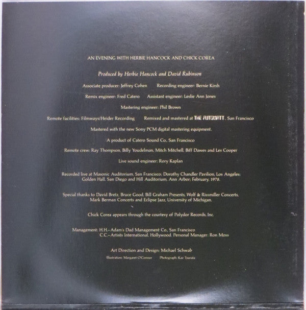 Release: An Evening With Herbie Hancock & Chick Corea In Concert 1978-Vinyl-US-1978-PC2 35663-10452742