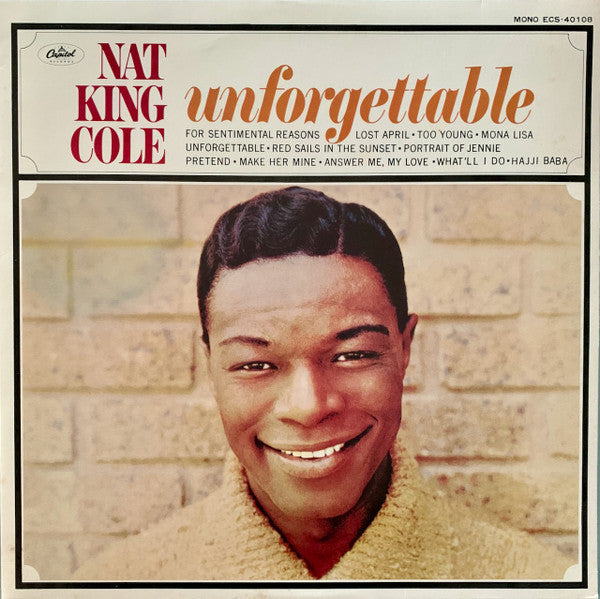 Release: Unforgettable-Vinyl-Japan-1979-ECS-40108-15122725