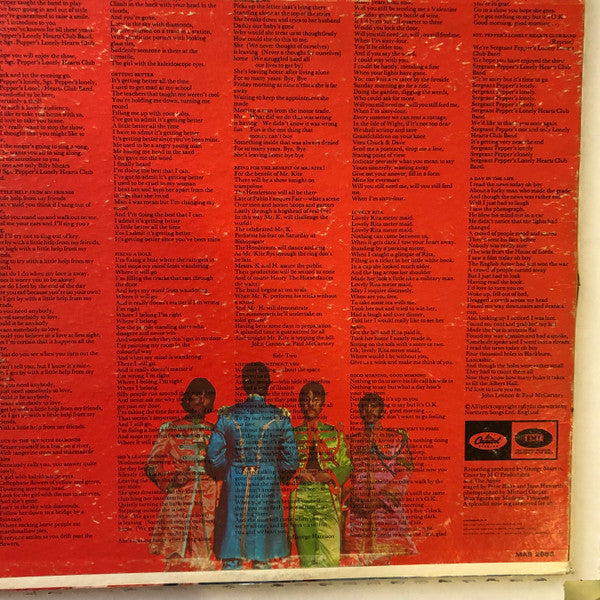 Release: Sgt. Pepper's Lonely Hearts Club Band-Vinyl-US-1973-SMAS 2653, 2653, SMAS-2653-16560615
