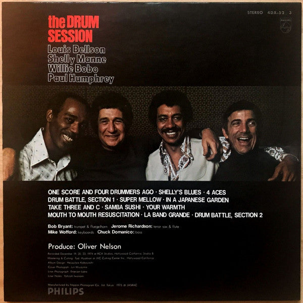 Release: The Drum Session-Vinyl-Japan-1975-4DX-52～53-10798222