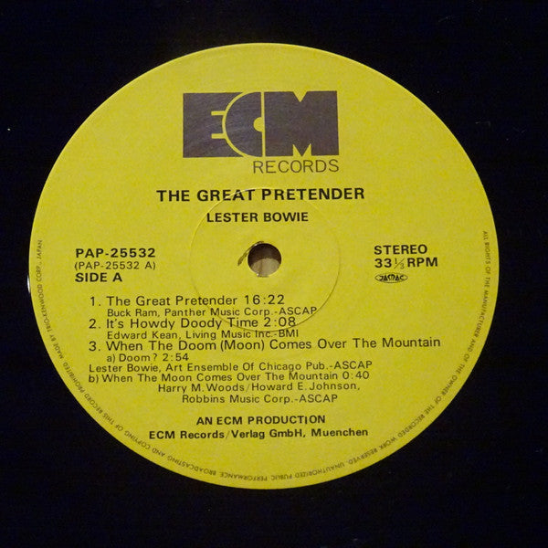 Release: The Great Pretender-Vinyl-Japan-1982-PAP-25532-10826352