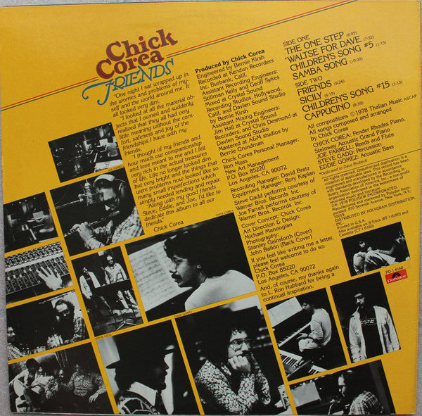 Release: Friends-Vinyl-US-1978-PD-1-6160-10364713