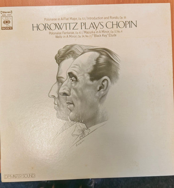Release: Horowitz Plays Chopin-Vinyl-Japan-None-SOCL 1023-29083192