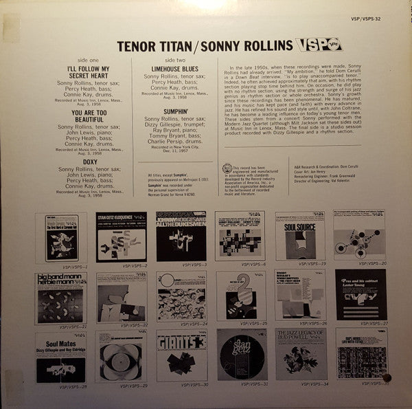 Release: Tenor Titan-Vinyl-US-1966-VSPS-32-13030580