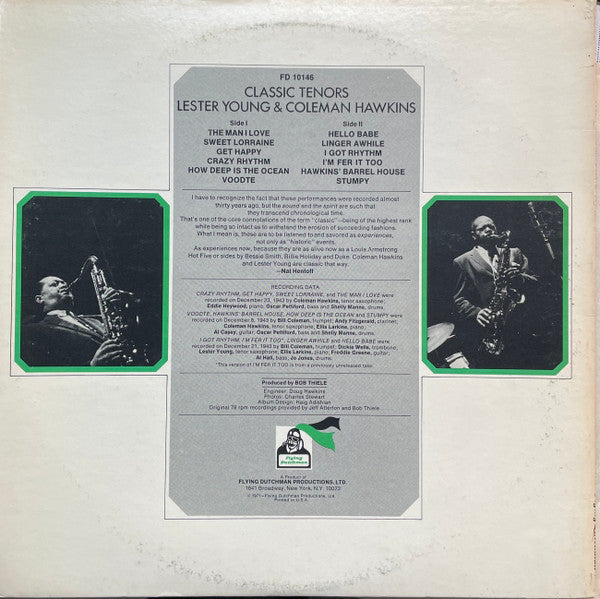 Release: Classic Tenors-Vinyl-US-None-FD-10146-16341465