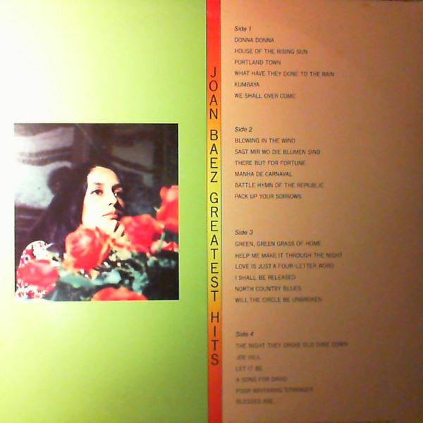 Master Release: Greatest Hits by Joan Baez