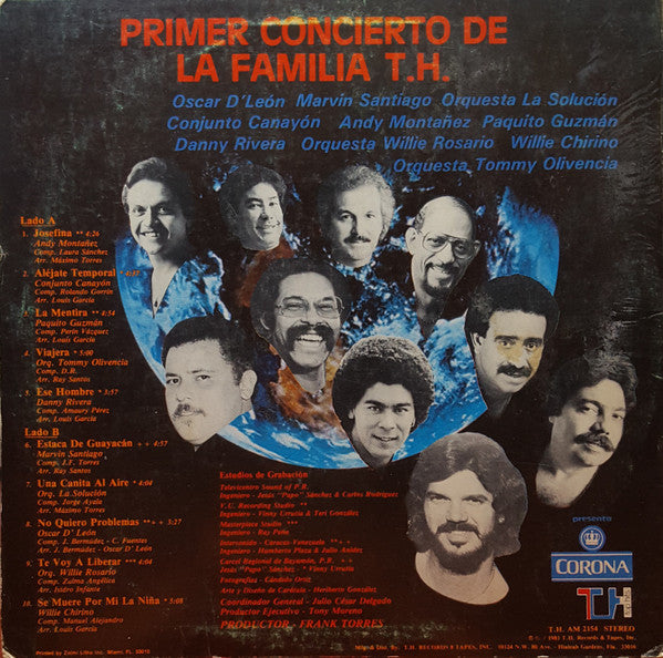 Master Release: Primer Concierto De La Familia TH by Various
