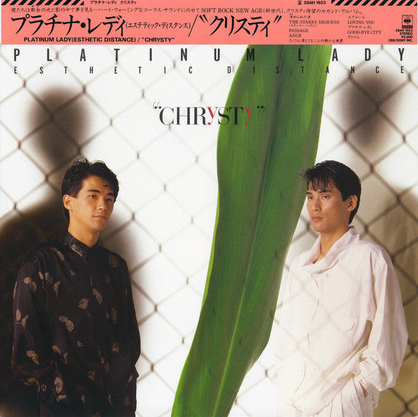 Release: Platinum Lady -Esthetic Distance--Vinyl-Japan-1985-28AH 1923-11692819