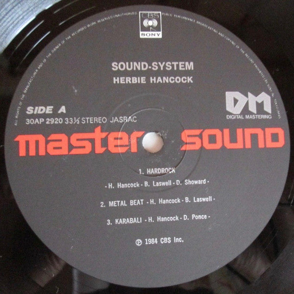 Release: Sound-System-Vinyl-Japan-1984-30AP 2920-11675035