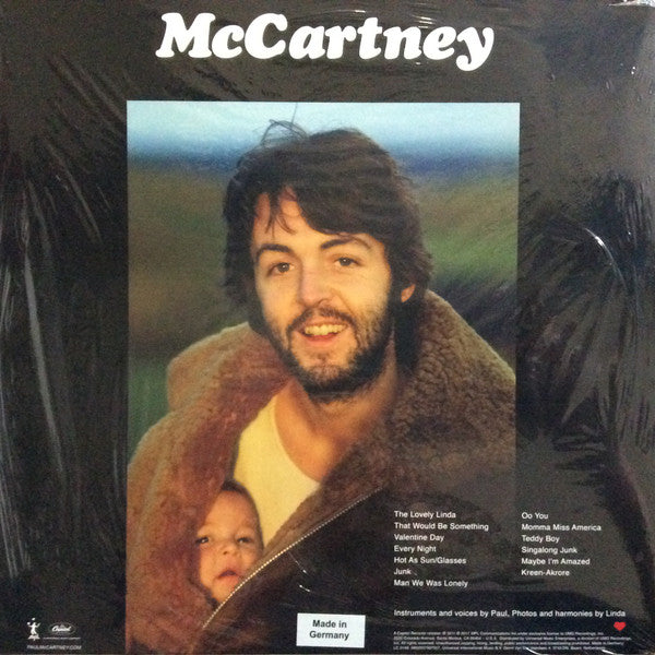 Release: McCartney-Vinyl-Europe-2022-0602557567557, 0602557567557-24503762
