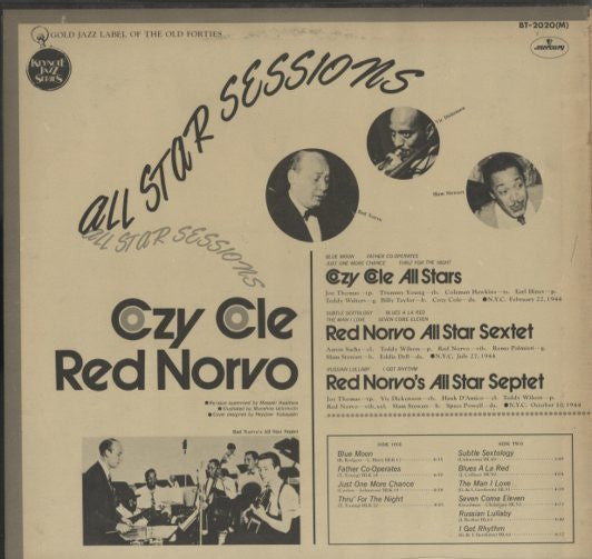 Release: All Star Sessions-Vinyl-Japan-1973-BT-2020(M)-16963773