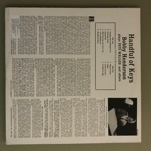 Master Release: Handful Of Keys by Bobby Henderson (2)