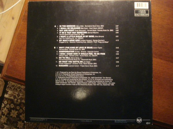 Release: The Best Of Nina Simone-Vinyl-Europe-1989-NL 90 376, NL 90376-11611037