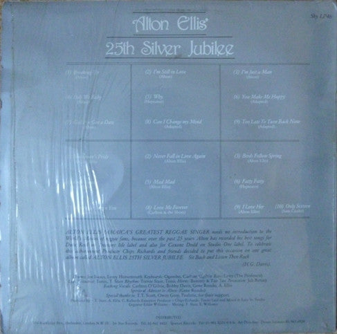 Master Release: 25th Silver Jubilee by Alton Ellis