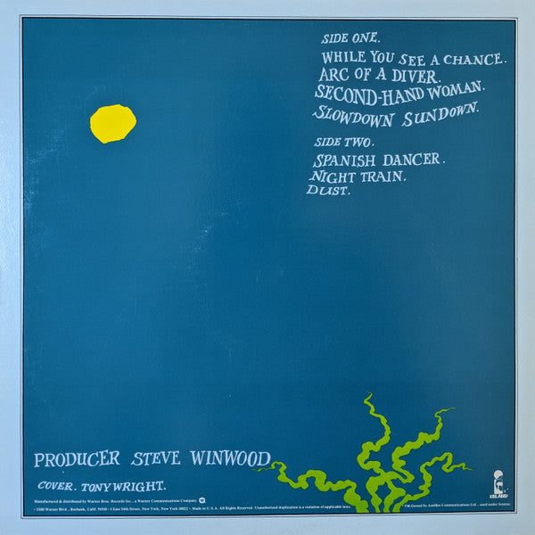 Release: Arc Of A Diver-Vinyl-US-1980-ILPS 9576-15280975