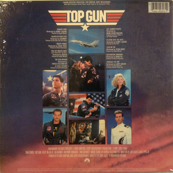Release: Top Gun (Original Motion Picture Soundtrack)-Vinyl-US-1986-SC 40323, C 40323-11630456