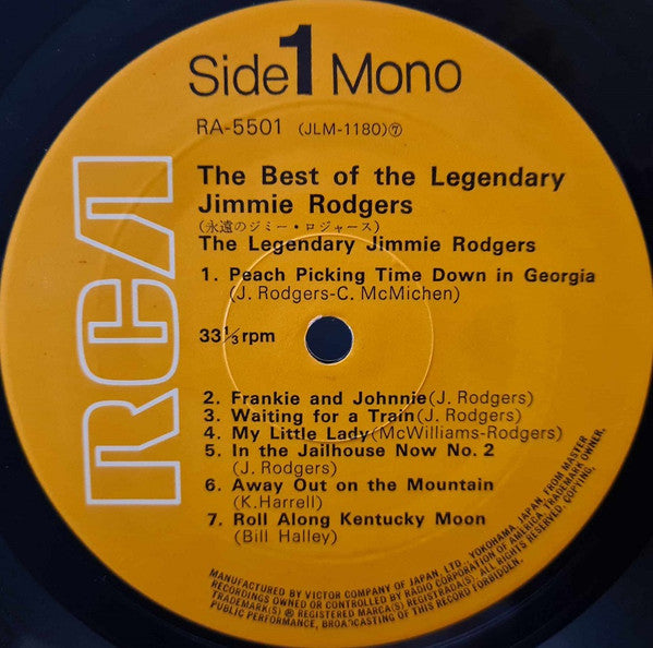 The Best Of The Legendary Jimmie Rodgers