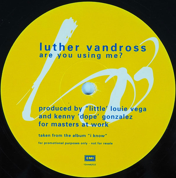 Release: Are You Using Me?-Vinyl-UK-1998-12EMDJ522-63214
