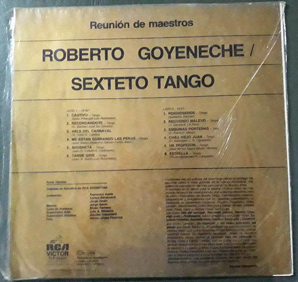 Release: Reunión De Maestros-Vinyl-Argentina-1984-TLP-50231-13909295
