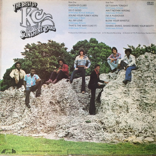 Release: The Best Of KC And The Sunshine Band-Vinyl-UK-1976-JSB 101-13689962