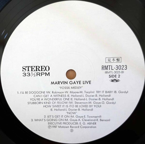 Marvin Gaye Live