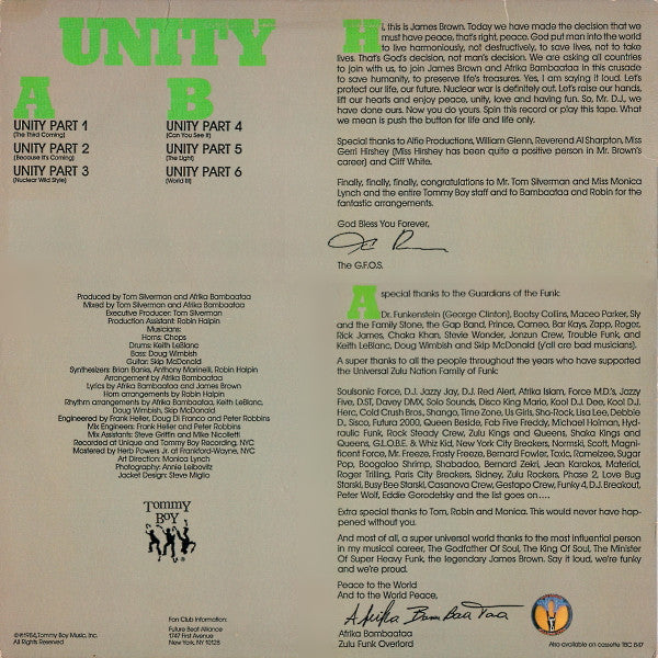 Release: Unity-Vinyl-US-1984-TB 847-81214