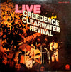 Creedence Clearwater Revival - Live In Europe (2xVinyl, LP, Album, Promo) Good Plus (G+) / Good (G)
