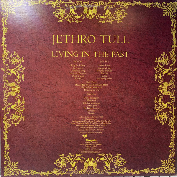 Release: Living In The Past-Vinyl-US-None-V2X 41035-15162117