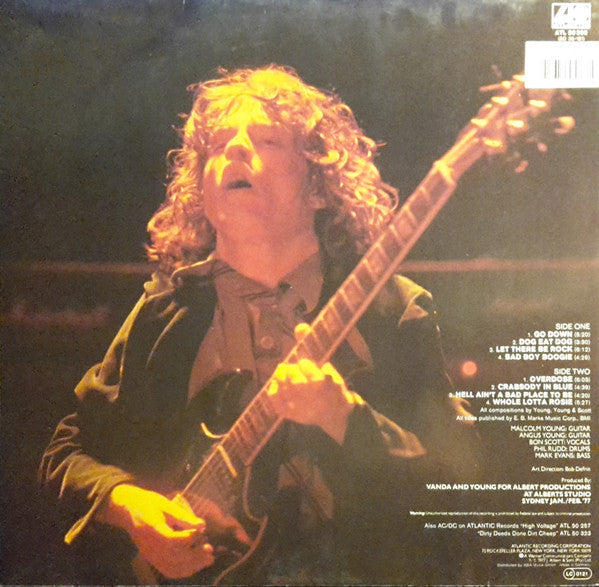 Release: Let There Be Rock-Vinyl-Germany-None-ATL 50366, K 50 366-13366105