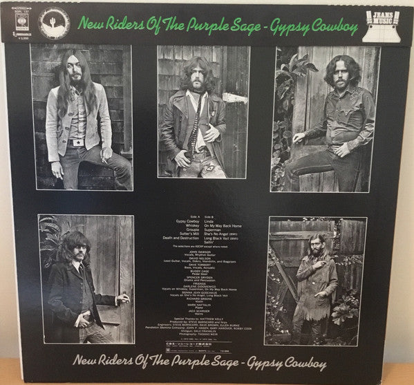 Master Release: Gypsy Cowboy by New Riders Of The Purple Sage