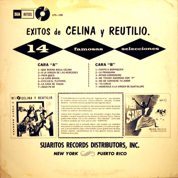 Release: Exitos de Celina y Reutilio-Vinyl-US-None-S - 108-27533415