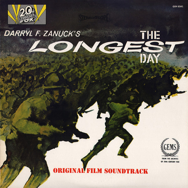Release: The Longest Day (The Original Film Sound Track)-Vinyl-Japan-1976-GXH 6041-11072416
