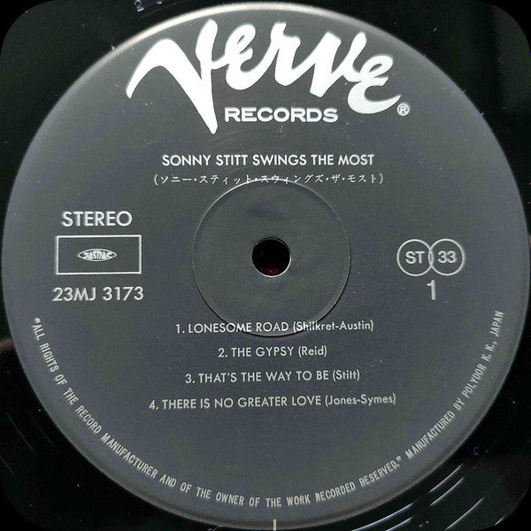 Sonny Stitt Swings The Most