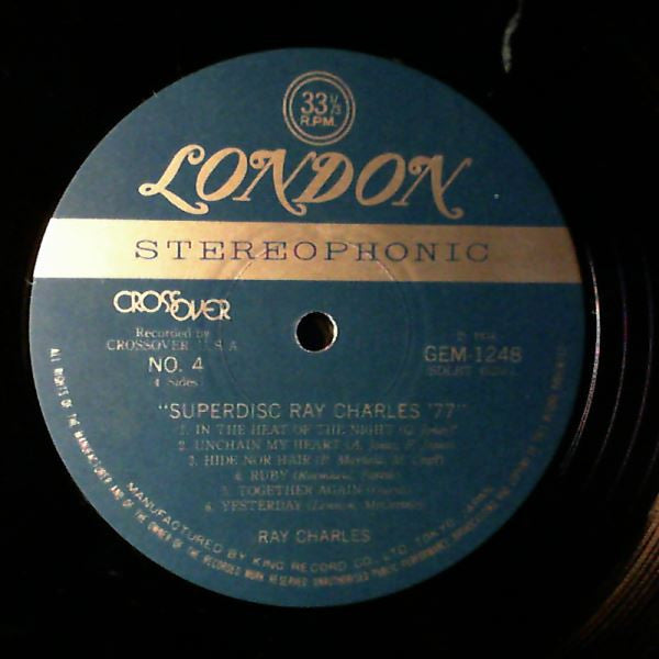 Superdisc Ray Charles '77