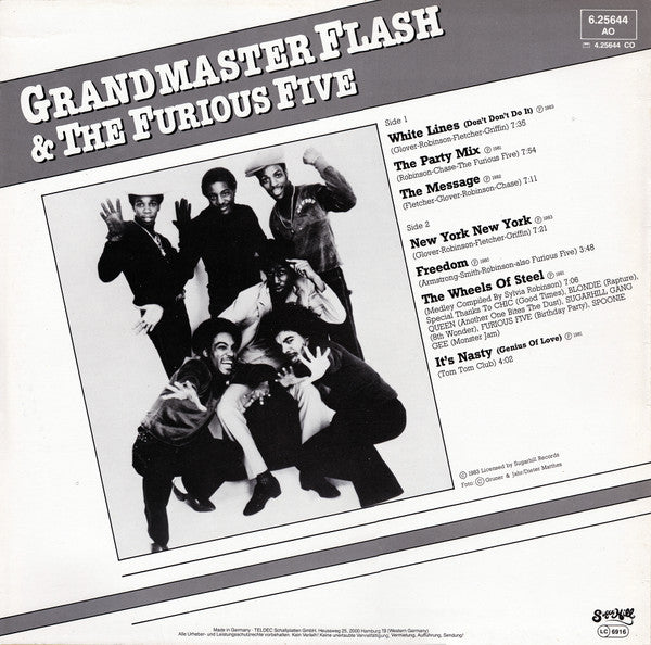 Master Release: Grandmaster Flash & The Furious Five by Grandmaster Flash & The Furious Five