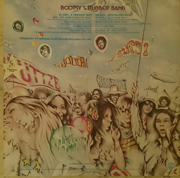Release: Ahh...The Name Is Bootsy, Baby!-Vinyl-Japan-1977-P-10329W-10445053