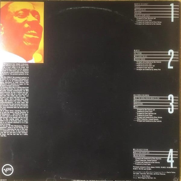 Master Release: Return Engagement by Wes Montgomery