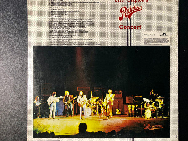 Release: Eric Clapton's Rainbow Concert-Vinyl-US-None-831 320-1 Y 1, 831 320-1-15810227