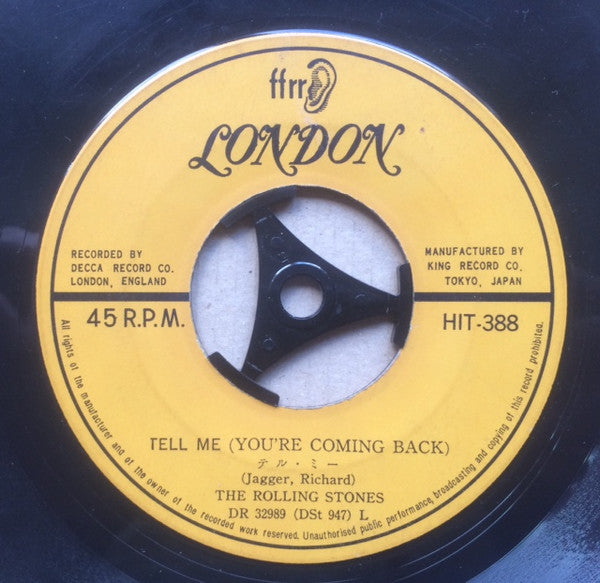 Tell Me (You're Coming Back) / Carol