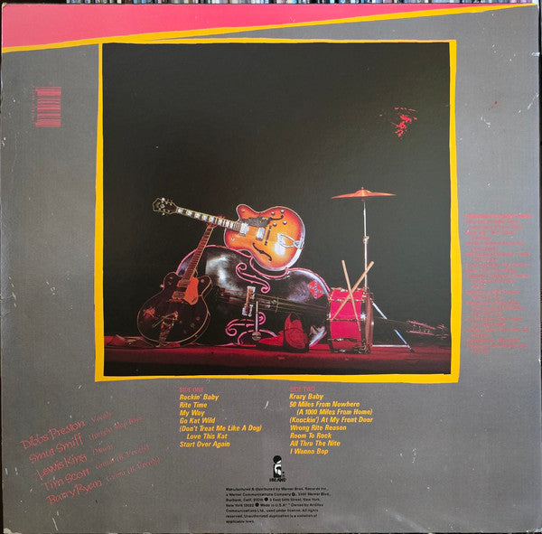 Master Release: Live At The Ritz by The Rockats
