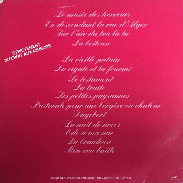 Chansons Culottées Volume 12