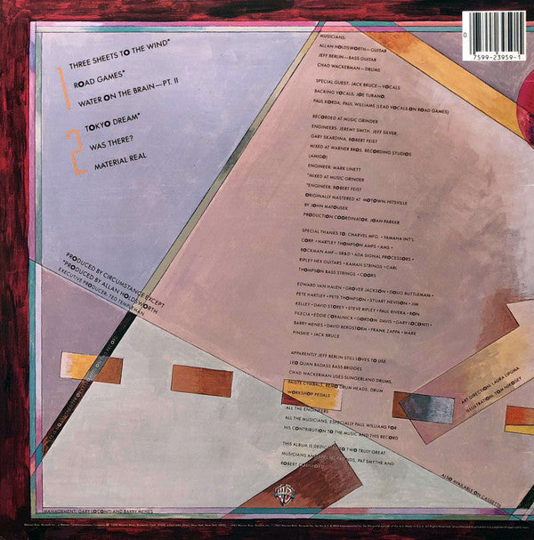 Master Release: Road Games by Allan Holdsworth