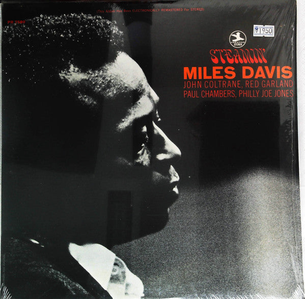 Release: Steamin' With The Miles Davis Quintet-Vinyl-US-1972-PR 7580, PRT-7580-15923252