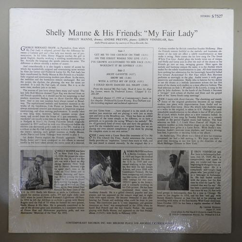 Release: Modern Jazz Performances Of Songs From My Fair Lady-Vinyl-US-None-S7527-12520907