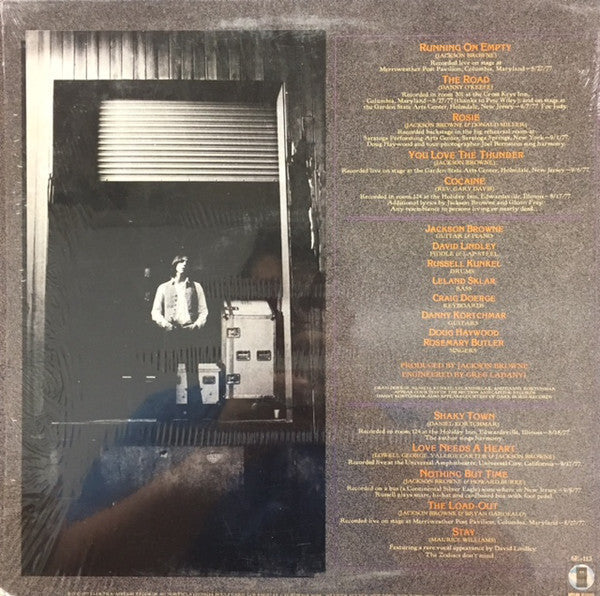 Release: Running On Empty-Vinyl-US-1977-6E-113-11599533