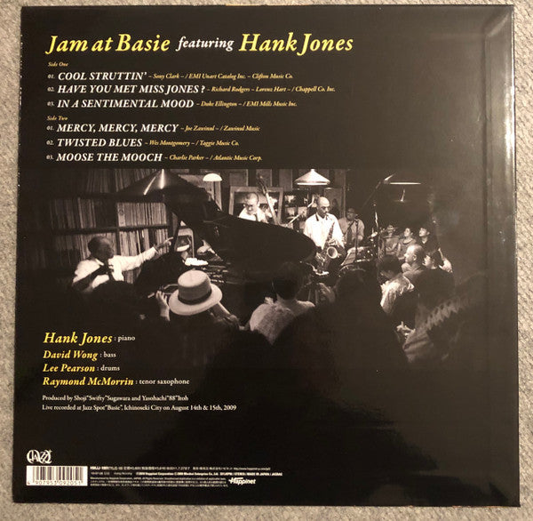 Release: Jam At Basie Featuring Hank Jones -Vinyl-Japan-2010-HMJJ-1001-12702528
