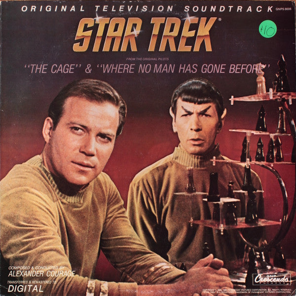 Release: Star Trek, From The Original Pilots: The Cage & Where No Man Has Gone Before (Original Television Soundtrack)-Vinyl-US-1985-GNPS 8006-2568796