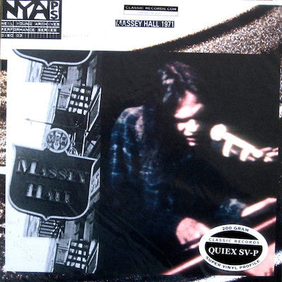 Master Release: Live At Massey Hall 1971 by Neil Young