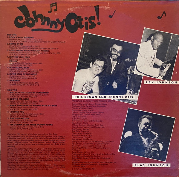 Master Release: Johnny Otis! Johnny Otis!: The 1984 Johnny Otis Show by Johnny Otis